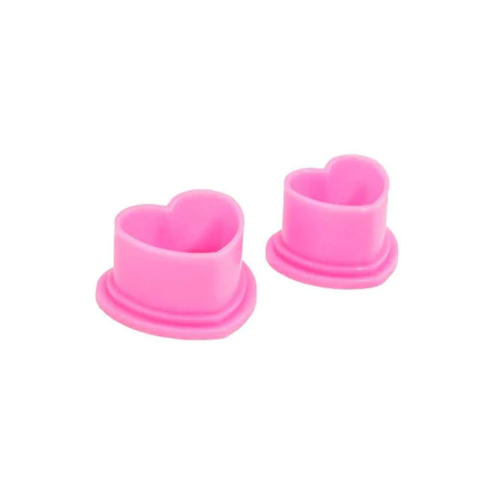 Heart Shaped Silicone Ink Caps